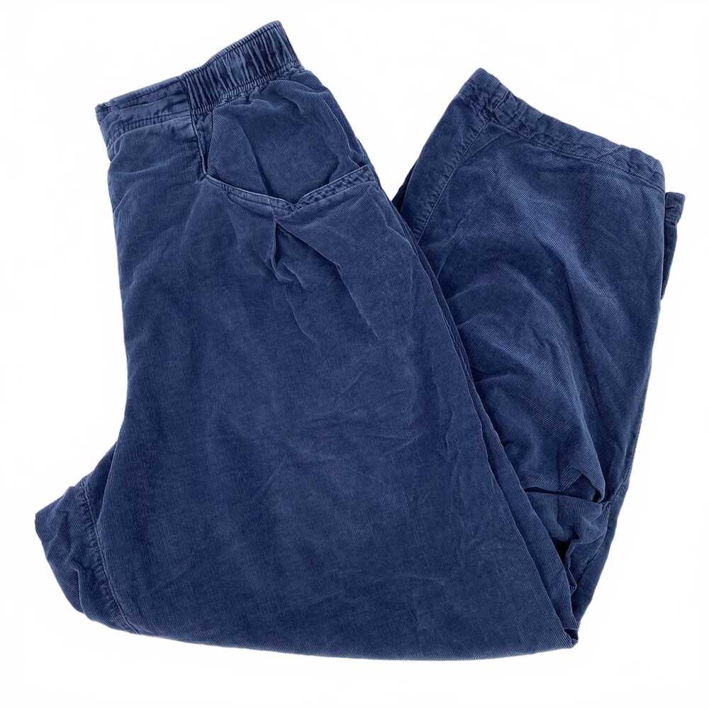 We The Free Blue Corduroy Balloon Leg Pants | XS Regular